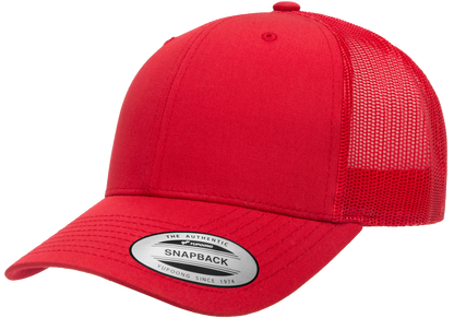 Custom Embroidered YP Classics® Retro Trucker Cap Snapback #6606