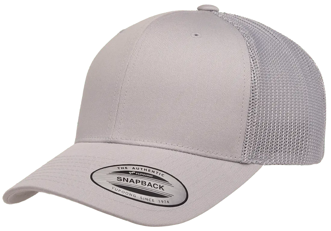Custom Embroidered YP Classics® Retro Trucker Cap Snapback #6606