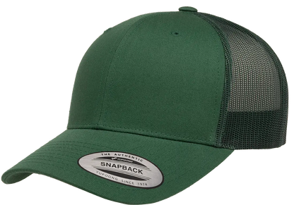Custom Embroidered YP Classics® Retro Trucker Cap Snapback #6606