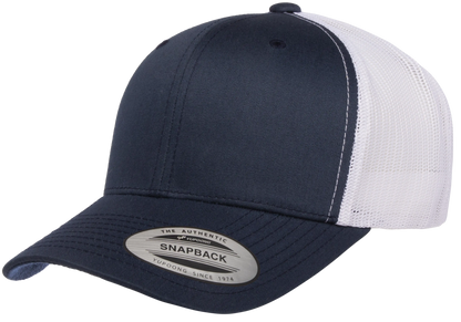 Custom Embroidered YP Classics® Retro Trucker Cap - 2Tone Snapback #6606T