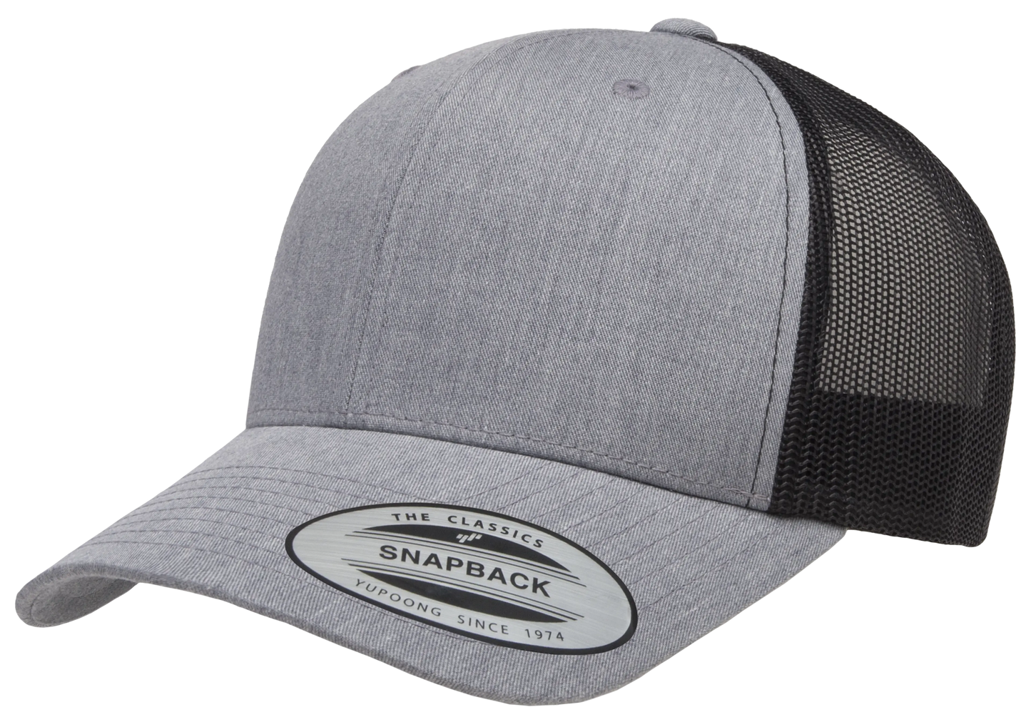 Custom Embroidered YP Classics® Retro Trucker Cap - 2Tone Snapback #6606T