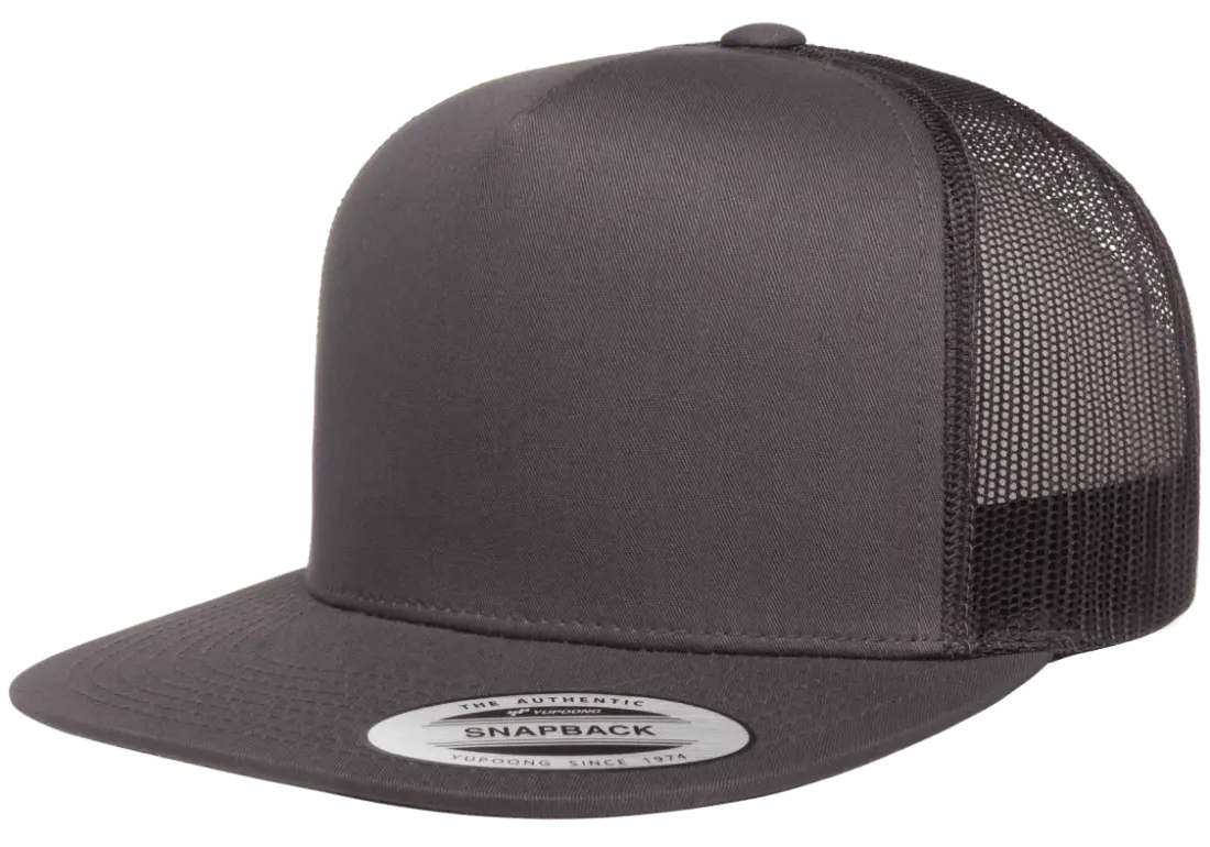 Custom Embroidered YP Classics® Classic Trucker Cap Snapback [Flat Bill] #6006