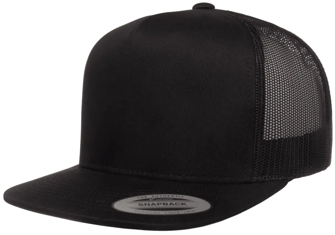 Custom Embroidered YP Classics® Classic Trucker Cap Snapback [Flat Bill] #6006