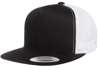 Custom Embroidered YP Classics® Classic Trucker Cap - 2Tone Snapback [Flat Bill] #6006T