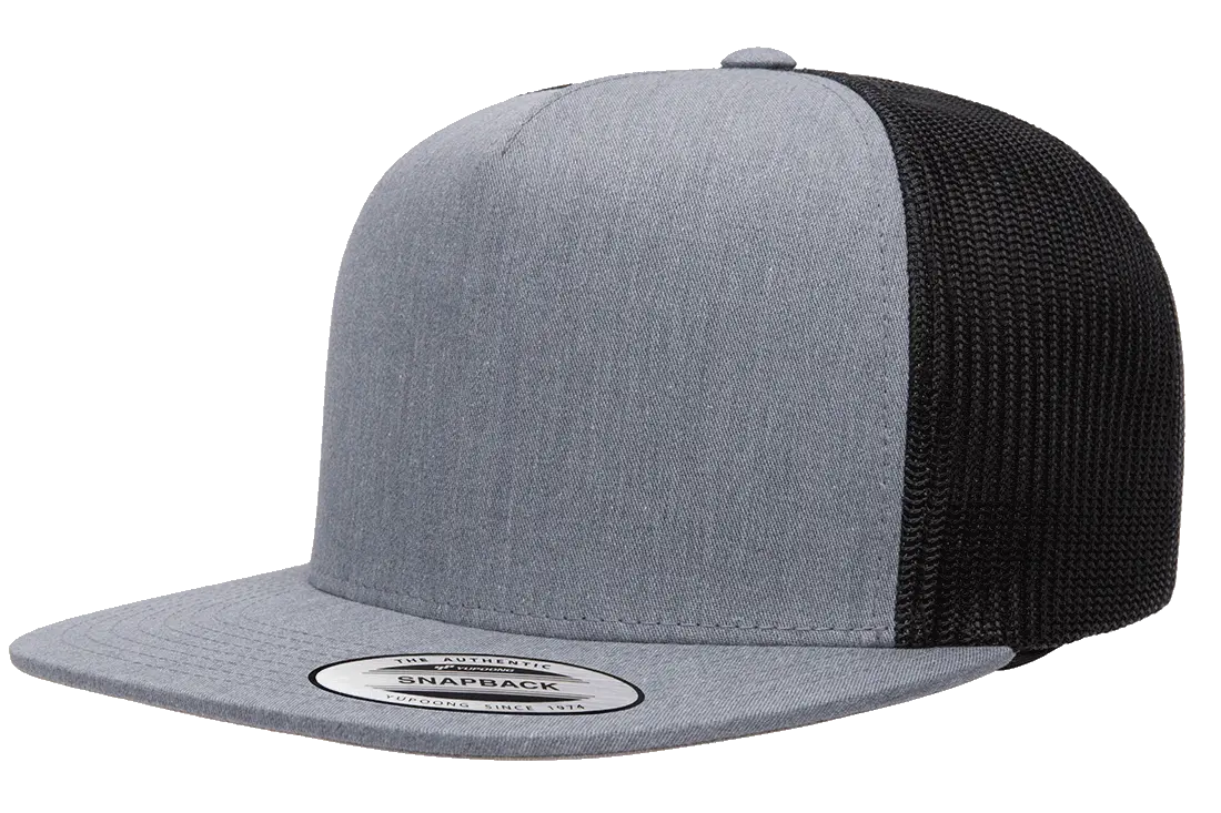 Custom Embroidered YP Classics® Classic Trucker Cap - 2Tone Snapback [Flat Bill] #6006T