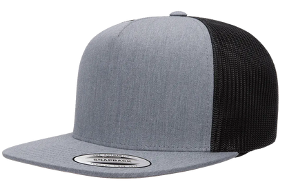 Custom Embroidered YP Classics® Classic Trucker Cap - 2Tone Snapback [Flat Bill] #6006T