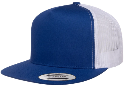 Custom Embroidered YP Classics® Classic Trucker Cap - 2Tone Snapback [Flat Bill] #6006T