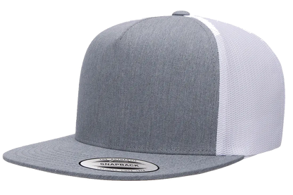 Custom Embroidered YP Classics® Classic Trucker Cap - 2Tone Snapback [Flat Bill] #6006T