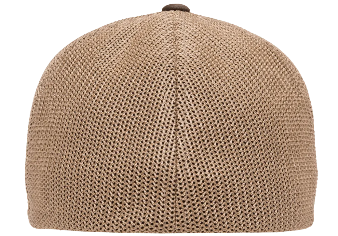 Custom Embroidered Flexfit® Trucker Mesh Cap - 2Tone Fitted #6511T