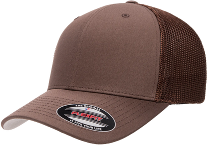 Custom Embroidered Flexfit® Trucker Mesh Cap Fitted #6511