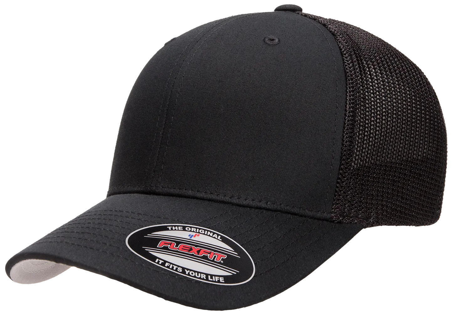 Custom Embroidered Flexfit® Trucker Mesh Cap Fitted #6511