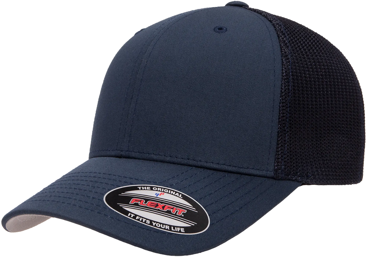Custom Embroidered Flexfit® Trucker Mesh Cap Fitted #6511