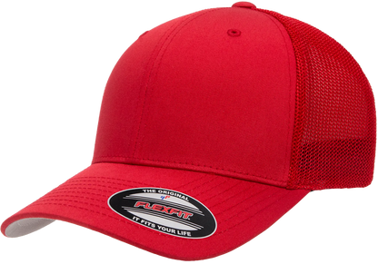 Custom Embroidered Flexfit® Trucker Mesh Cap Fitted #6511