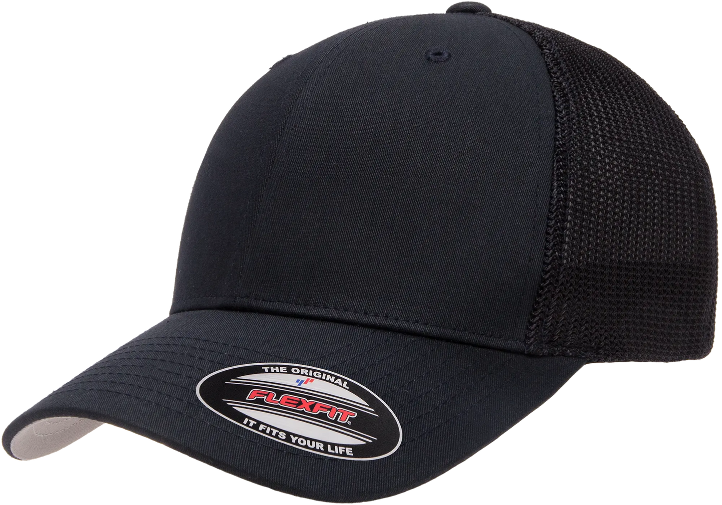 Custom Embroidered Flexfit® Trucker Mesh Cap Fitted #6511
