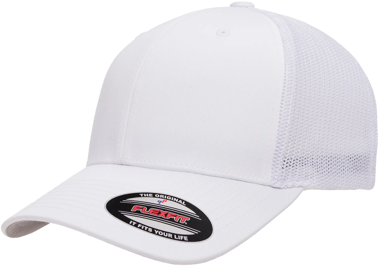Custom Embroidered Flexfit® Trucker Mesh Cap Fitted #6511