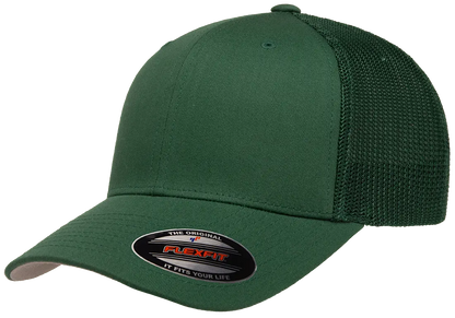 Custom Embroidered Flexfit® Trucker Mesh Cap Fitted #6511