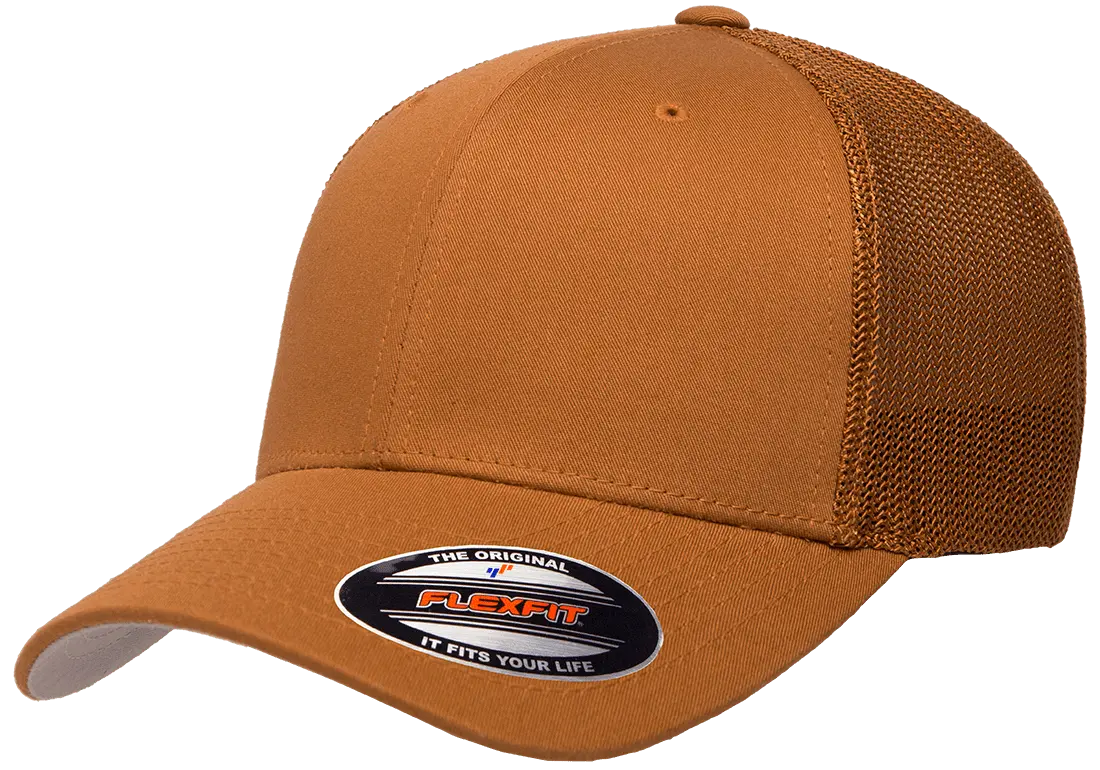 Custom Embroidered Flexfit® Trucker Mesh Cap Fitted #6511