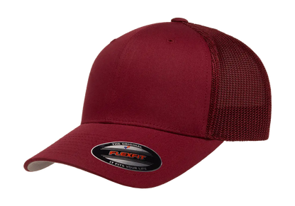 Custom Embroidered Flexfit® Trucker Mesh Cap Fitted #6511