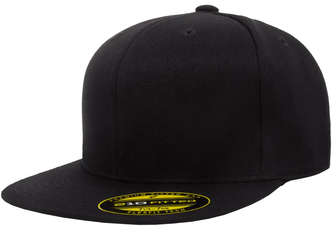 Custom Embroidered Flexfit 210® Premium Fitted Cap [Flat Bill] #6210