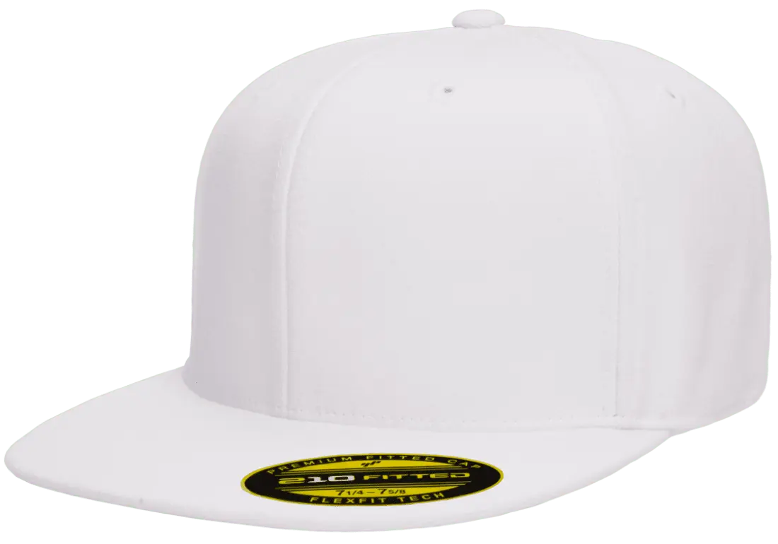 Custom Embroidered Flexfit 210® Premium Fitted Cap [Flat Bill] #6210